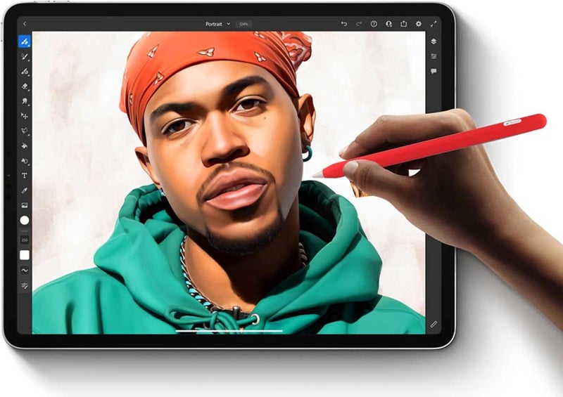 AKSHFETH Ultra Thin Silicone Skin Cover Compatible with Apple Pencil 2nd Gen, Protective Silicone Case for iPad Pro 11 12.9 inch 2018 Pencil Case Shockproof Soft Silicone Sleeve(Yellow) - Image 5
